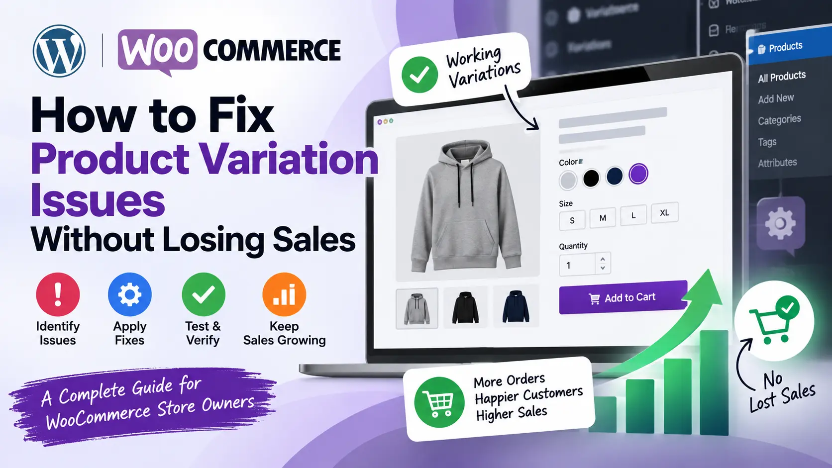 How to Fix WooCommerce Product Variation Issues Without Losing Sales